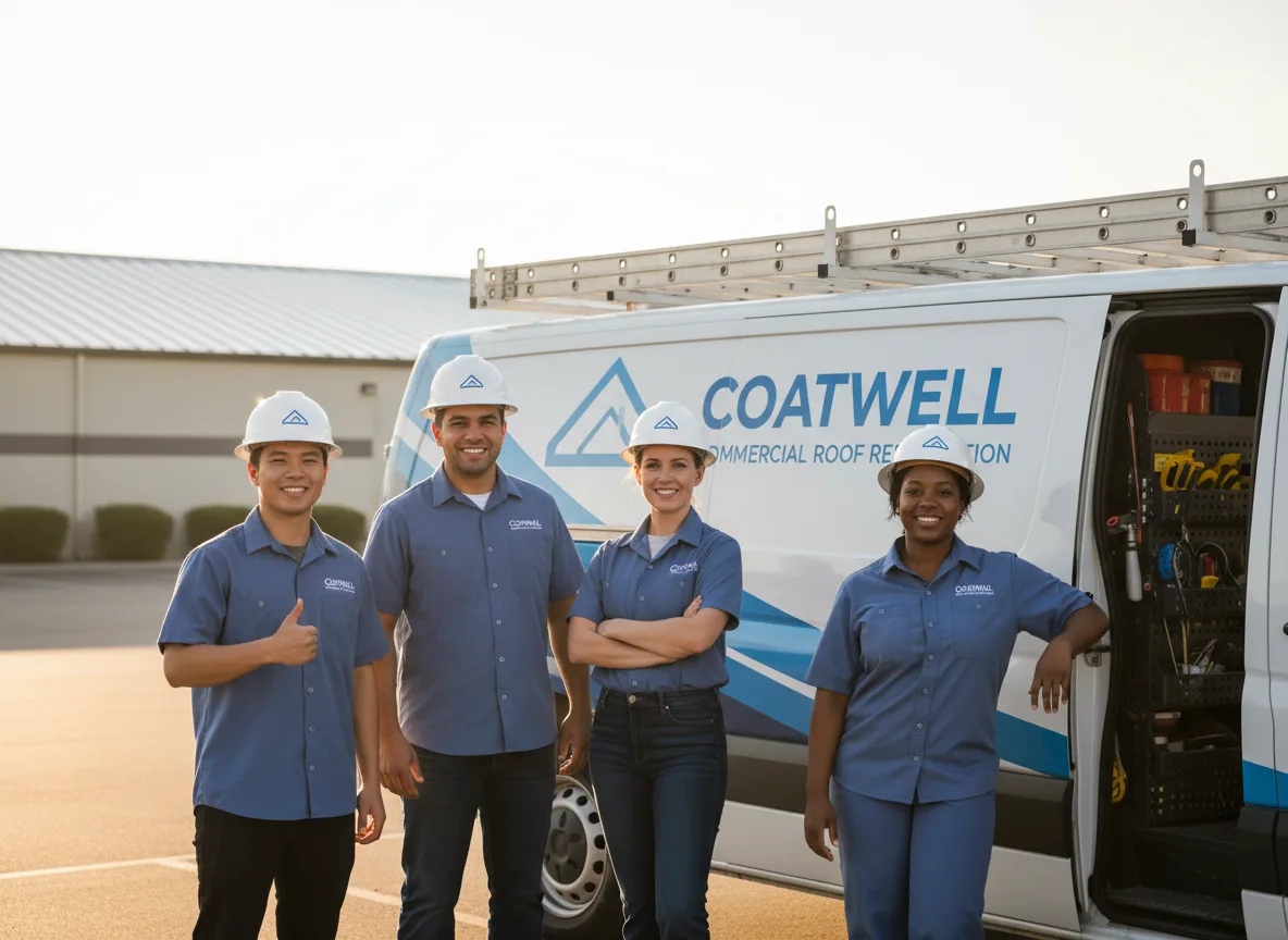 Commercial roof coating company in Tekamah, NE